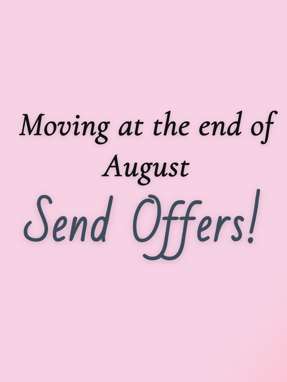 MOVING